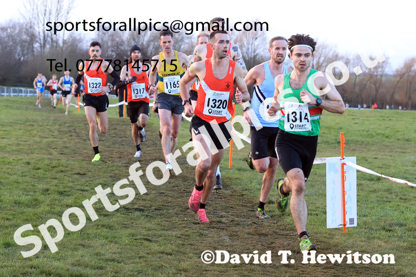 Senior Mens 2026 Northern Cross Country Champs., Pontefract Racecourse, Pontefract. Photo: David T. Hewitson/Sports for All Pics